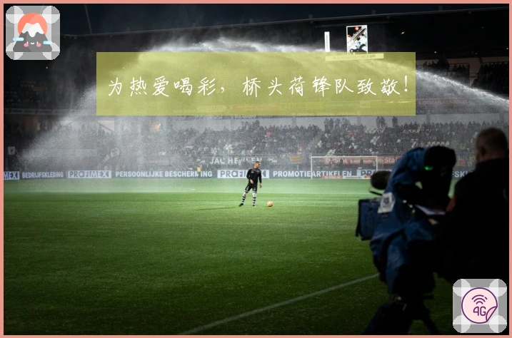 为热爱喝彩，桥头荷锋队致敬！