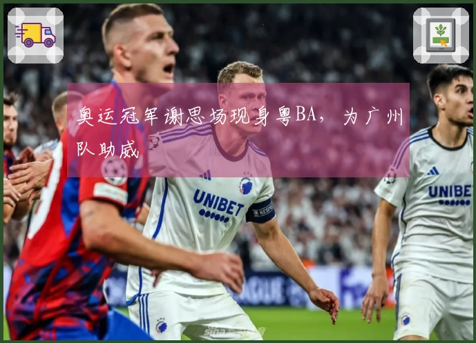 奥运冠军谢思场现身粤BA，为广州队助威