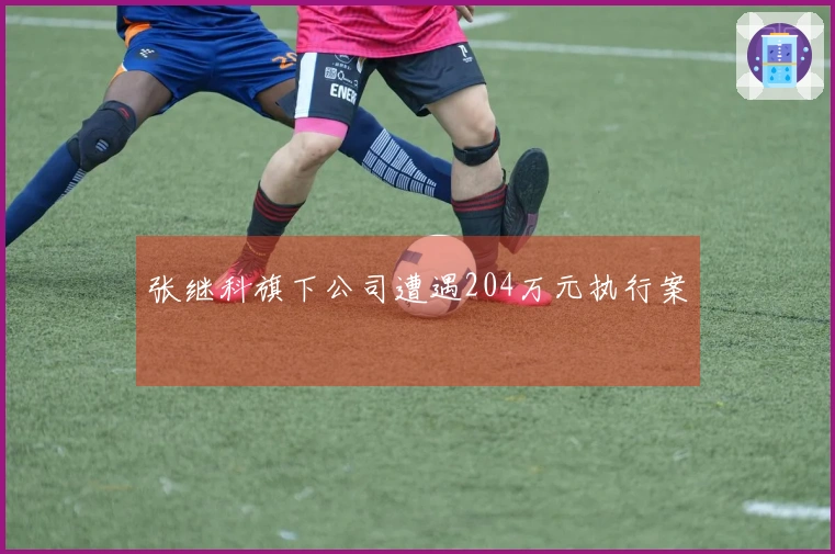 张继科旗下公司遭遇204万元执行案